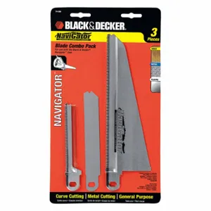 BLACK & DECKER 74-598 Combo Set, Navigator, 3pcs | CV4LGH 41WD74