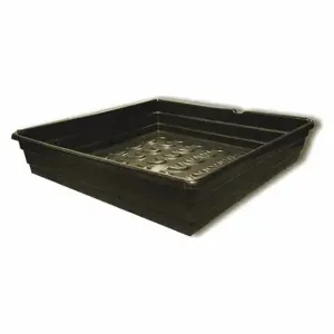 BLACK DIAMOND 5141-BD Drum Spill Deck, 27 Inch L X 28 Inch W, 17 Gal Spill Capacity, Black | CP2RQH 35LT85