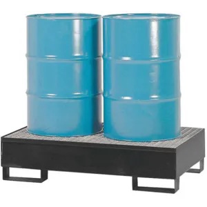 BLACK DIAMOND 9002-BD Spill Pallet 54 Inch Length x 34 Inch Width x 14 Inch Height | AH4UYL 35LT94