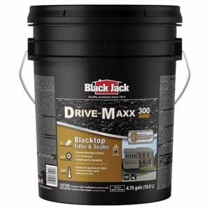 BLACK JACK 6454-9-30 Drive-Maxx 4.75-Gallonen-Asphaltversiegelung, 5-Gallonen-Behältergröße, Eimer, Asphalt | CN9QZV 806JZ3