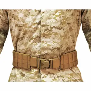 BLACKHAWK 41PBT1 Padded Patrol Belt, S, 12 Inch Width, Dark Earth, Closed Cell Foam, 12 In | CN9QXV 11Z617