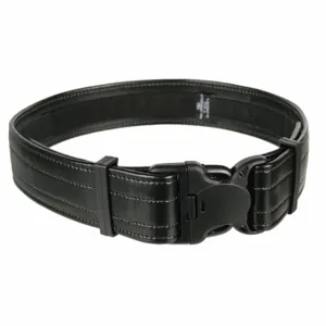 BLACKHAWK 44B4SMPL Duty Belt With Loop, Waist 26 To 30, 2 Inch Width, Black, Molded Vinyl | CN9QZF 6TTR0