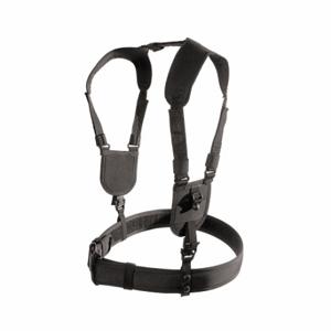 BLACKHAWK 44H001BK Duty Belt Harness, S/M, Black, Nylon Web | CN9QYX 6YLY3