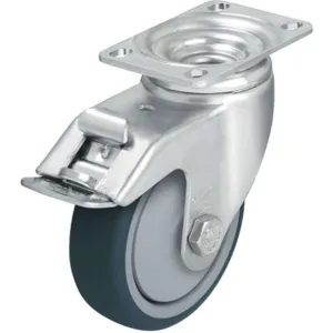 BLICKLE L-PATH 125K-12-FI-FK Swivel Plate Caster Total-lock 400 Lb 5 Inch Diameter | AF7JLT 21HJ74