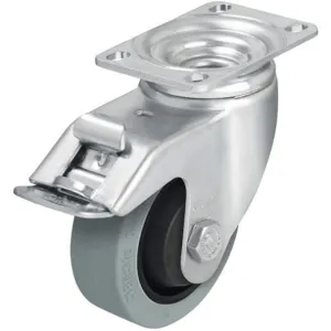 BLICKLE L-POEV 89K-12-FI-SG-FK Swivel Plate Caster Total-lock 350 Lb | AG6WDH 49C250