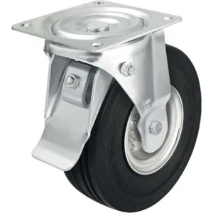 BLICKLE L-VLE 250K-ST Swivel Plate Caster With Total-lock 1000 Lb | AB6VZC 22N202