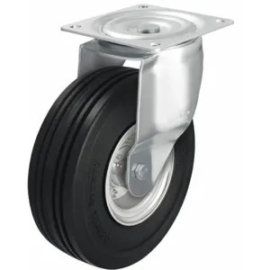 BLICKLE L-VLE 250K Swivel Plate Caster 1000 Lb 9-7/8 Inch Diameter | AB6VZA 22N199