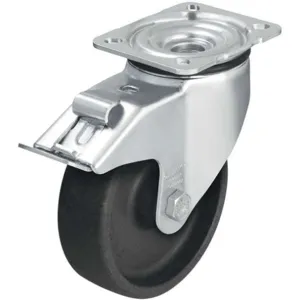 BLICKLE LIK-POHI 125G-1-FI Swivel Plate Caster With Total-lock 660 Lb 8 Inch Diameter | AB6VYC 22N145