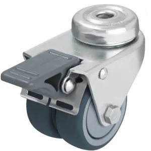 BLICKLE LMDA-TPA 50K-FI-FK Dual Wheel Swivel Stem Caster with Brake | AB6VTD 22M994