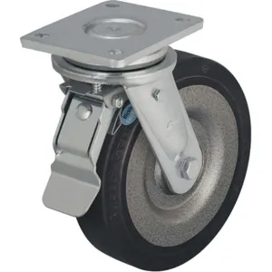 BLICKLE LO-SE 125K-ST Swivel Plate Caster With Total-lock 700 Lb 5 Inch Diameter | AB6VZM 22N218