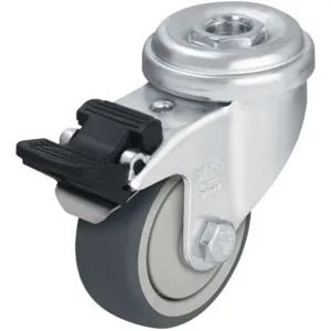 BLICKLE LRA-TPA 50K-FI-FK Swivel Caster, Hollow Kingpin, 2 Inch Wheel Dia, 110 lb | AB6VRN 22M980