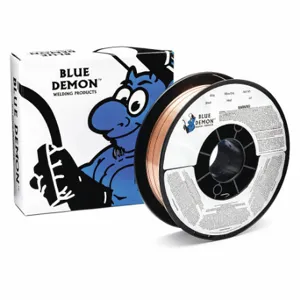 BLUE DEMON ER70S6-030-11 Carbon Steel Welding Wire, 0.030x11lb | CN9RQY 225M97