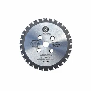 BN PRODUCTS USA RB-BNCE-30 Circular Saw Blade, 5 Inch Dia, 30 Teeth, 0.066 Inch Cutting Width, 1/2 Inch Arbor Size | CN9RYA 56HE78