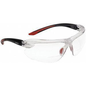 BOLLE SAFETY 40223 Scratch-Resistant Safety Glasses, Anti-Fog, Clear Lens Color | CD2KYB 45NA47