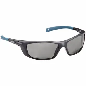 BOLLE SAFETY BAXPOLWFS Safety Glasses, Anti-Static /Polarized, No Foam Lining, Wraparound Frame, Full-Frame | CN9TGQ 60LM35