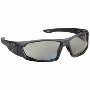 BOLLE SAFETY MERPOL Safety Glasses, Anti-Fog /Anti-Static /Polarized /Anti-Scratch, No Foam Lining, Black | CN9TGP 60LM37