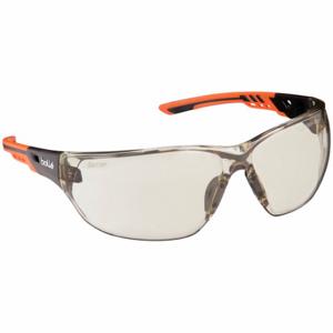 BOLLE SAFETY NESSPCSP Safety Glasses, Anti-Fog /Anti-Static /Anti-Scratch, No Foam Lining, Wraparound Frame | CN9TGJ 55ED82