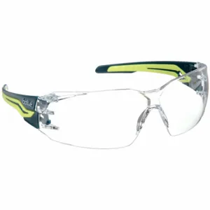 BOLLE SAFETY SILEXPPSI Safety Glasses, Anti-Fog /Anti-Static /Anti-Scratch, No Foam Lining, Wraparound Frame | CN9TGF 60LM30