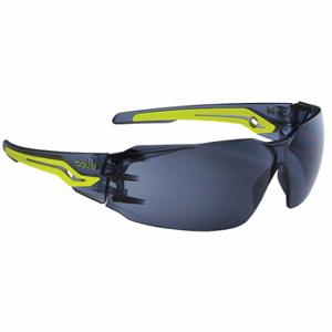 BOLLE SAFETY SILEXPSF Safety Glasses, Wraparound Frame, Frameless, Gray, Gray, Gray, M Eyewear Size, Unisex | CN9TGU 55ED88