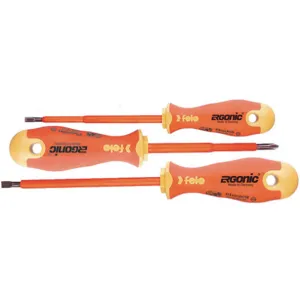 BONDHUS 53175 Insulated Screwdriver Set 3 Pc | AD2BLD 3MJC9