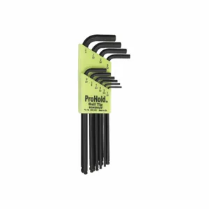 BONDHUS 74938 Set 10 Prohold Ball End L-Wrenches | CP6JJZ 25FE25