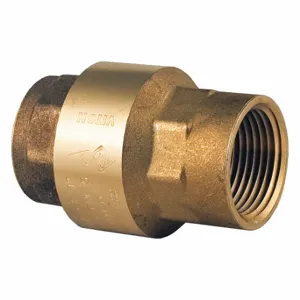 BONOMI 100003-2 VALVE, Single Flow, Inline Spring, Brass, 2 Inch Pipe/Tube Size, FNPT x FNPT, 400 psi | CN9VKQ 45RF50