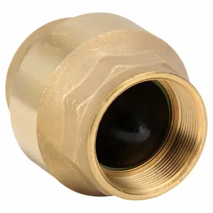 BONOMI 100003-2 VALVE, Single Flow, Inline Spring, Brass, 2 Inch Pipe/Tube Size, FNPT x FNPT, 400 psi | CN9VKQ 45RF50