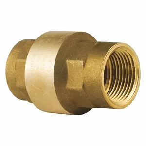 BONOMI 100012LF-3 VALVE, Single Flow, Inline Spring, Brass, 3 Inch Pipe/Tube Size, FNPT x FNPT, 400 psi, NBR | CN9VKV 45RF36