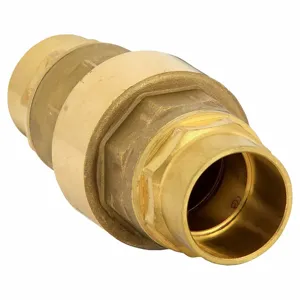 BONOMI 100712LF-1-1/4 Valve, Single Flow, Inline Spring, Brass, 1 1/4 Inch Pipe/Tube Size, Sweat x Sweat | CN9VKG 45RF41