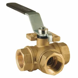 BONOMI 355N-2 Ball Valve, 2 Inch Pipe T, 400 PSI CWP, -4-366 Deg F, Lever Handle, Female NPT | CN9VHB 46CE45