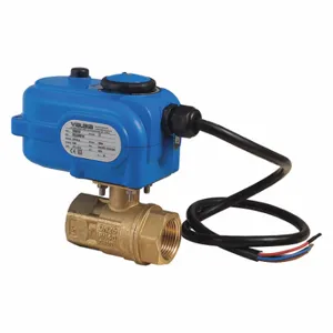 BONOMI 8E864LF-003-11/4 Electronic Actuated Ball Valve, 1 1/4 Inch Pipe Size, Full, 603 PSI Cwp, 120VAC | CN9VHZ 483M43