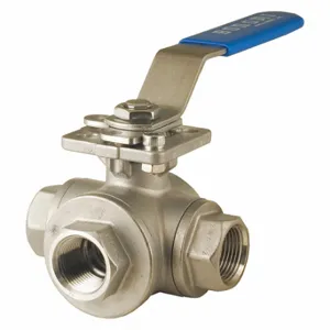 BONOMI 956N-11/2 Ball Valve, 1 1/2 Inch Pipe T, 800 PSI CWP, -20-450 Deg F | CN9VGD 46CE60