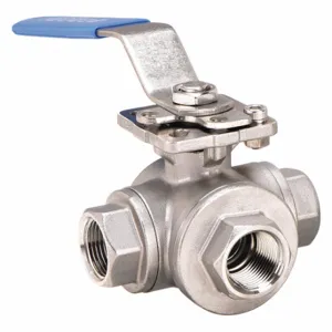 BONOMI 966N-1/2 Ball Valve, 1/2 Inch Pipe L, 1000 PSI CWP, -20-450 Deg F | CN9VGP 46CE48