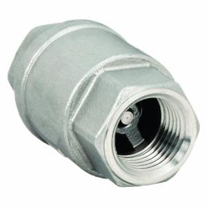 BONOMI S800-1/2 Check Valve, Single Flow, Inline Spring, 316 Stainless Steel, 1/2 Inch Pipe/Tube Size | CN9VJL 46CE64