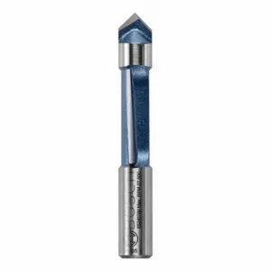 BOSCH 85245SMC Straight Cut Profile Router Bit, Fractional Inch, Carbide Tipped, 3/8 Inch Cutter Dia | CN9XVL 499K71