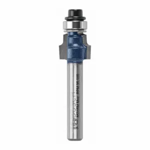 BOSCH 85316MC Straight Cut Profile Router Bit, Fractional Inch, Carbide Tipped, 1/2 Inch Cutter Dia | CN9XVA 499K74