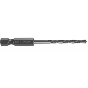 BOSCH BL2135IM 1/8 Inch Twist Drill Bit, High Speed Steel, 1-1/2 Inch Depth, Hex Shank Type | CD2HNM 53DL92