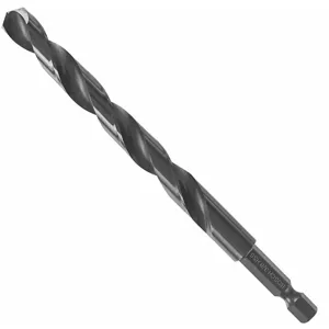 BOSCH BL2151IM 3/8 Inch Twist Drill Bit, High Speed Steel, 3-1/2 Inch Depth, Hex Shank Type | CD2HNR 53DM02