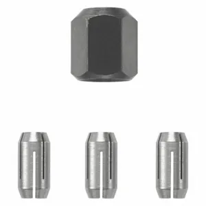 BOSCH CN1 Collet Set, Round Face, 1/4 Inch | CN9VXU 53DM75