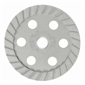 BOSCH DC430S Segment Cup Grinding Wheel, 4 Inch Abrasive Wheel Dia, 14, 600 Rpm Max. Rpm | CN9YEY 54EF75