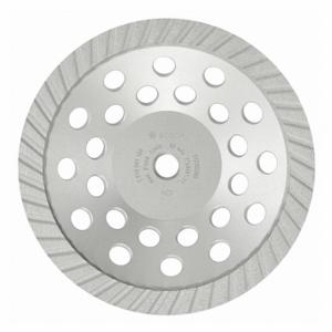 BOSCH DC730S Segment Cup Grinding Wheel, 7 Inch Abrasive Wheel Dia, 8, 500 Rpm Max. Rpm | CN9YFA 54EF79