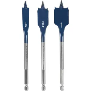 BOSCH DSB5003 Spade Bit Set 3 Pc | AD3DEC 3YDY9