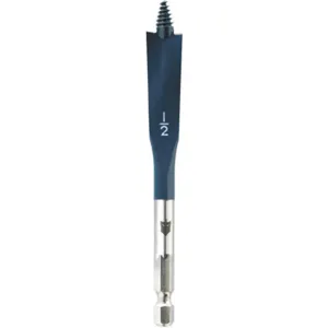 BOSCH DSBS1005 Stubby Spade Bit 1/2 Inch 1/2 Hex 4 Inch Length | AE3NFE 5EET4