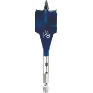 BOSCH DSBS1015 Stubby Spade Bit 1 1/8 Inch 1/2 Hex 4 Inch Length | AE3NFK 5EET9