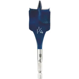 BOSCH DSBS1017 Stubby Spade Bit 1 1/4 Inch 1/2 Hex 4 Inch Length | AE3NFL 5EEU0