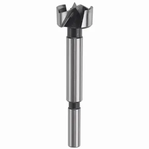 BOSCH FB016 Forstner Drill Bit, 1 Inch Drill Bit Size, 4 Inch Overall Length, 1 1/4 Inch Shank Dia | CP4LRD 44H485