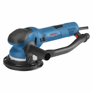 BOSCH GET75-6N Corded Sander, 6 Inch Dia, Random Orbital, Hook And Loop, 3/16 Inch Orbit, Variable Speed | CN9WAU 312DA3