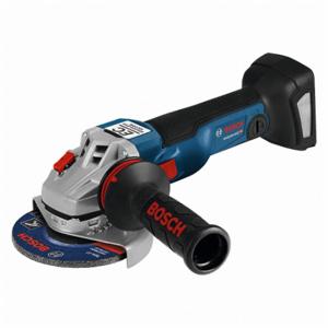 BOSCH GWS18V-45CN Angle Grinder, 4 1/2 Inch Wheel Dia, Paddle, with Lock-On, Brushless Motor, Bare Tool | CN9VND 499K46