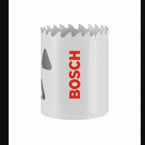 BOSCH HBT169 Lochsägen, 1 11/16 Zoll Sägedurchmesser, 5 Zähne pro Zoll, 1 3/4 Zoll max. Schneiden von DP, Bimetall | CN9YMB 802GK9