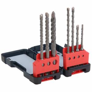 BOSCH HCK001 Bohrhammer-Set, 3/16 x 1/4 x 5/16 x 3/8 x 1/2 Zoll Bohrergröße | CN9WUL 48XX67